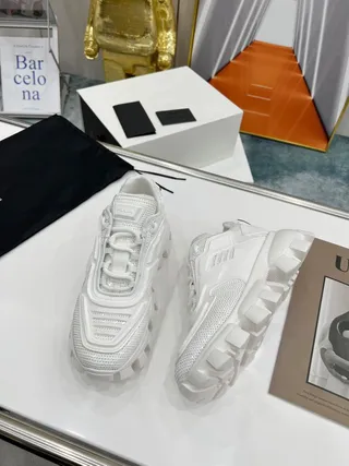 Balenciaga White Sole Sculpted Midsole Chunky Sneakers 7