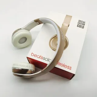 Beats Solo Wireless Special Edition Gold Over-Ear Headphones
