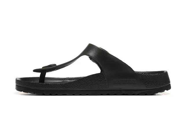 Birkenstock Arizona صندل رمل أسود كاجوال 5