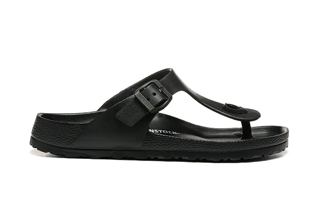 Birkenstock Arizona صندل رمل أسود كاجوال 6