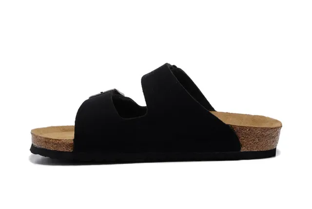 Birkenstock Arizona Sandalias Casual Negras con dos correas 2