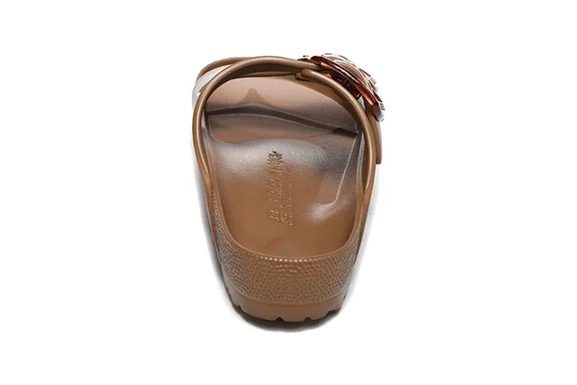 Birkenstock Arizona বাদামি ডাবল-স্ট্র্যাপ ক্যাজুয়াল স্যান্ডেল 3