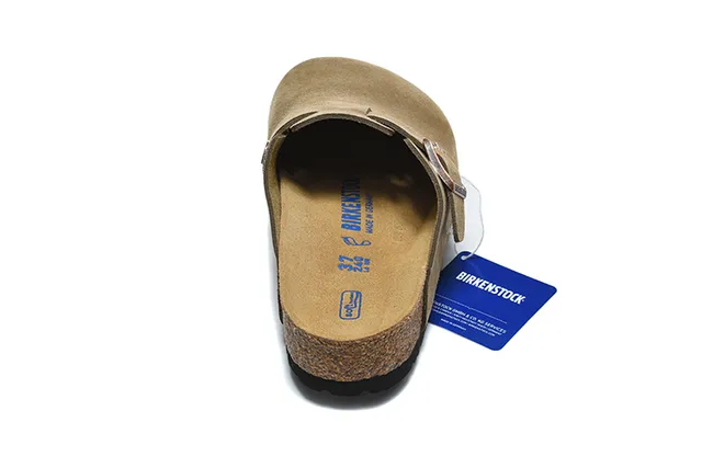 Birkenstock Arizona भूरा सूड मोजा 3