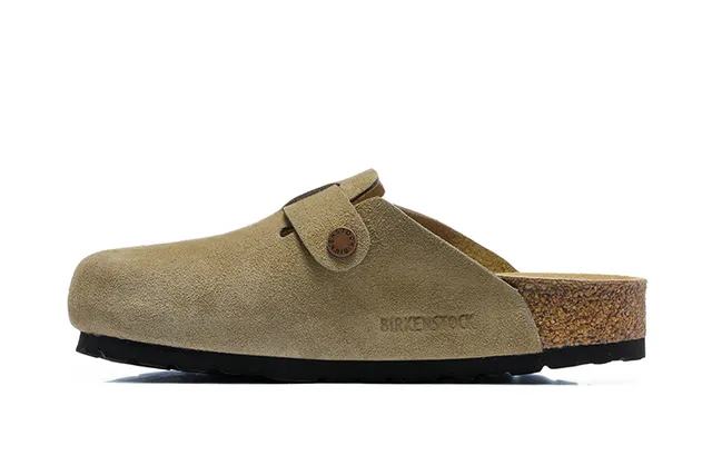 Birkenstock Arizona भूरा सूड मोजा 5