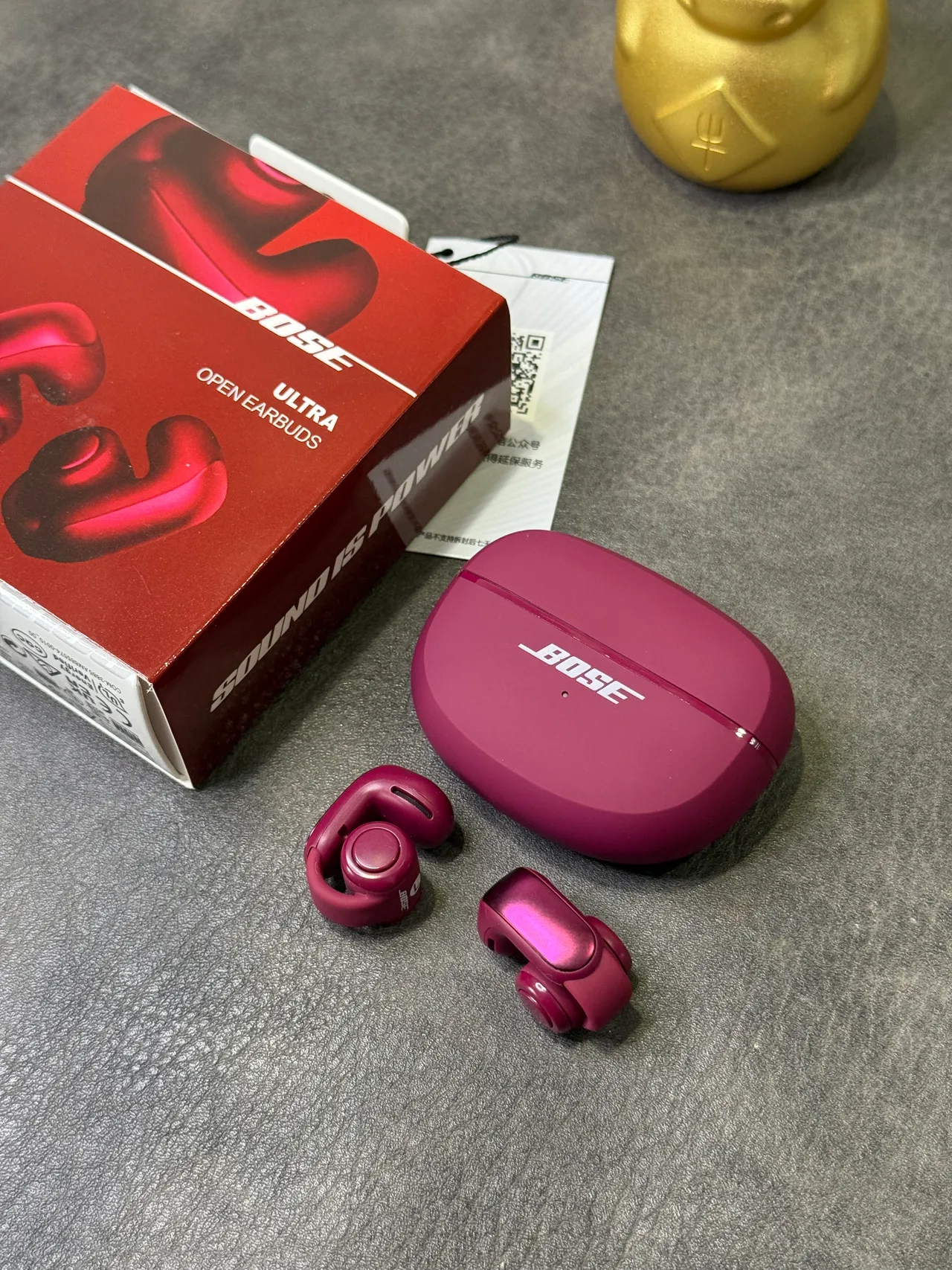 Bose Ultra Open Earbuds Magenta Métallique TWS Earbuds 3