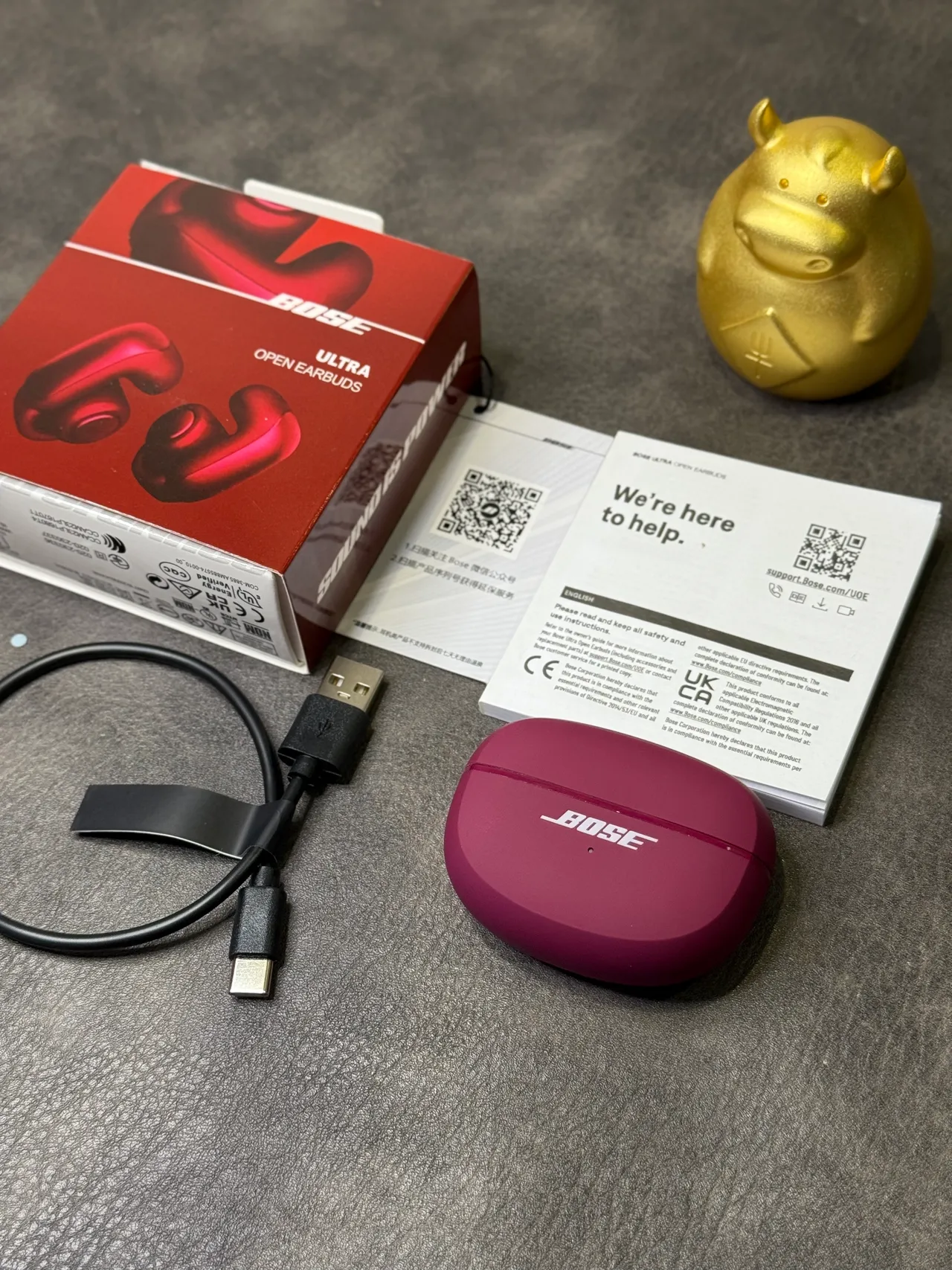 Bose Ultra Open Earbuds Magenta Métallique TWS Earbuds 5