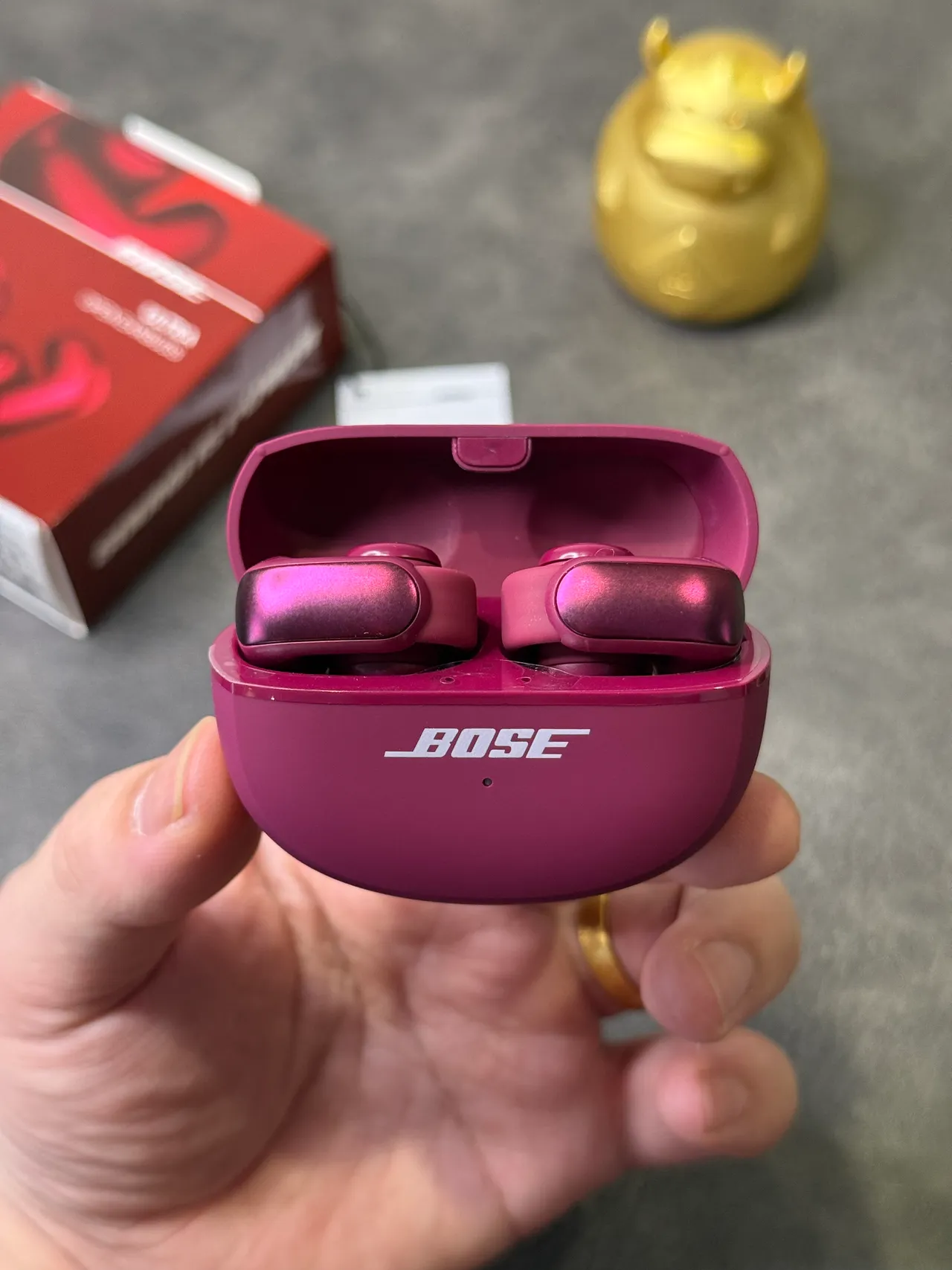 Bose Ultra Open Earbuds Magenta Métallique TWS Earbuds 9