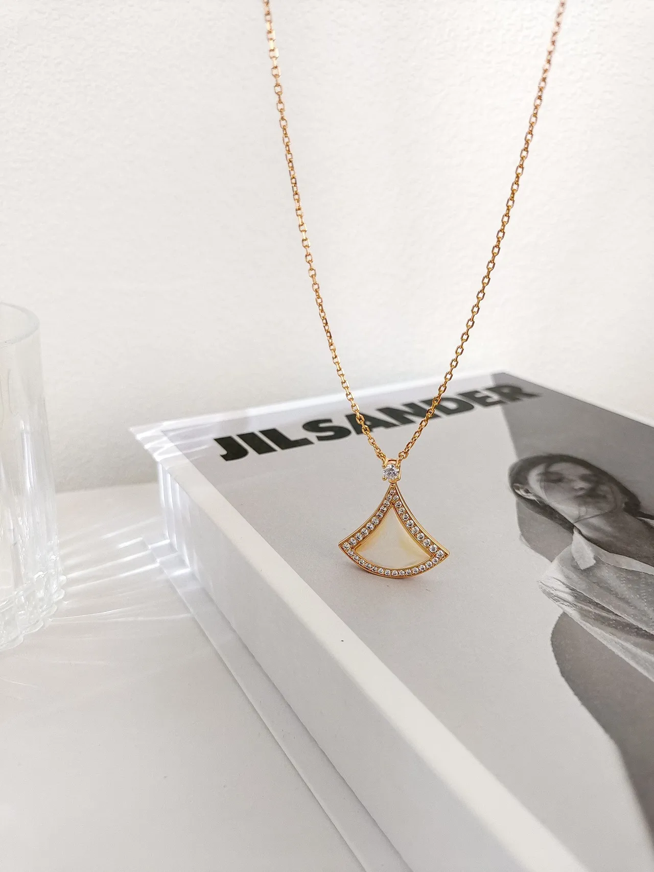 Bvlgari حلم الديفا المالاخايت واللؤلؤ قلادة 8