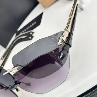 Bvlgari Serpenti Rimless Gradient Shield Sunglasses