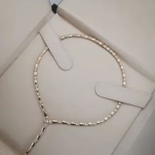 Bvlgari Serpenti Viper Pavé Diamond Articulated Necklace