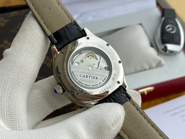 Cartier Drive de Cartier Relógio Mecânico de Fase Lunar 3