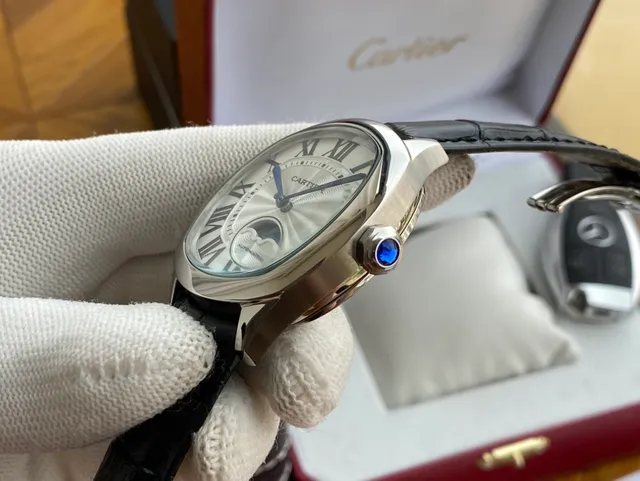 Cartier Drive de Cartier Relógio Mecânico de Fase Lunar 4