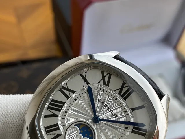 Cartier Drive de Cartier Relógio Mecânico de Fase Lunar 6