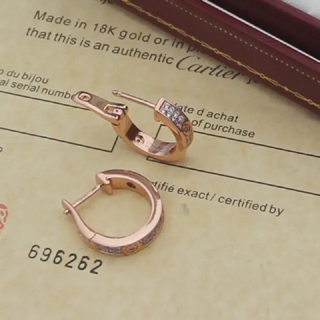 Cartier Juste un Clou Pavé Aros con Bisagra 2