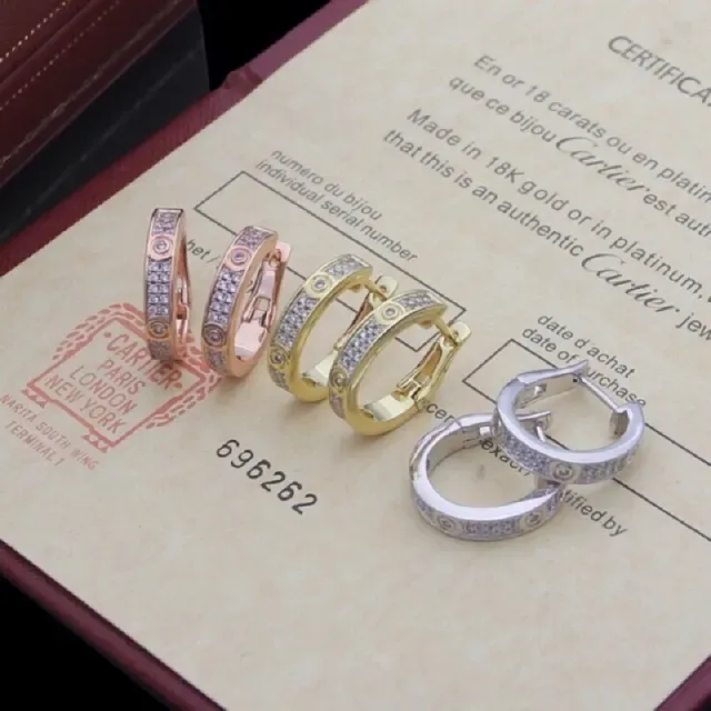 Cartier Juste un Clou Pavé Aros con Bisagra 7