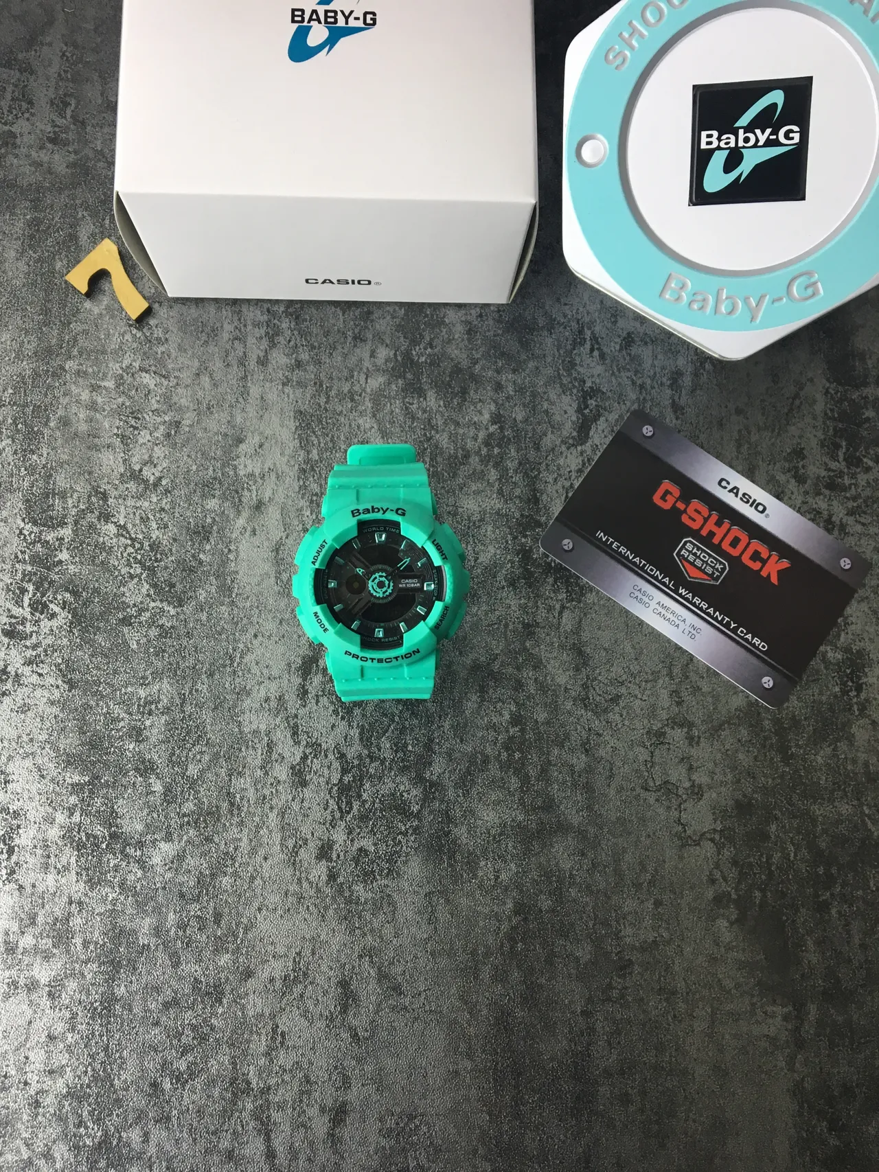 Casio Baby-G GA-110 Verde Menta Relógio Esportivo 2