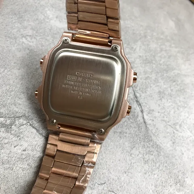 Casio G-Shock DW-5600 Rose Gold-Tone Stainless Steel Quartz Watch 3