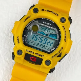 Casio G-Shock DW-5600 أصفر مقاوم للصدمات ساعة رياضية