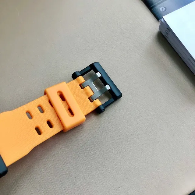 Casio G-Shock GA-100 Reloj Deportivo Negro y Amarillo 3