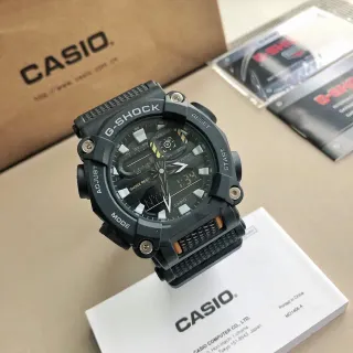 Casio G-Shock GA-100 黑色哑光运动手表