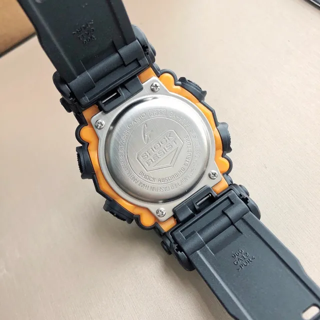 Casio G-Shock GA-100 Black Matte Sports Watch 3