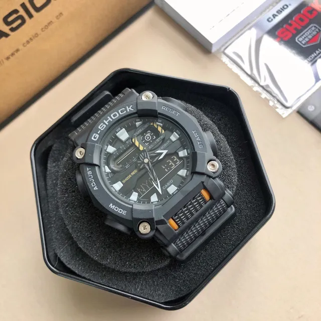 Casio G-Shock GA-100 Black Matte Sports Watch 5