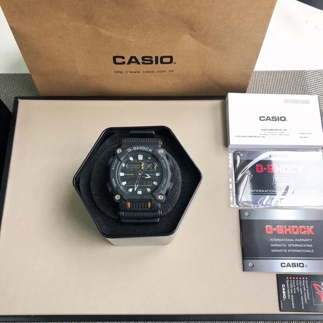 Casio G-Shock GA-100 Black Matte Sports Watch 6
