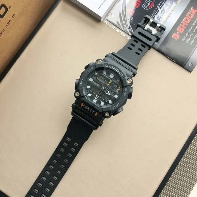 Casio G-Shock GA-100 Black Matte Sports Watch 7