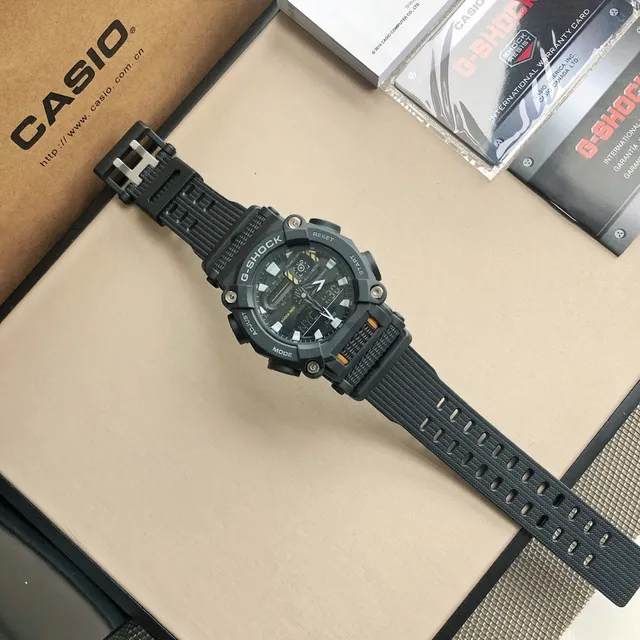 Casio G-Shock GA-100 Black Matte Sports Watch 8