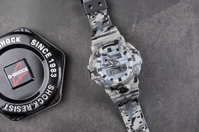 Casio G-Shock GA-2100 Camouflage Sports Watch 8