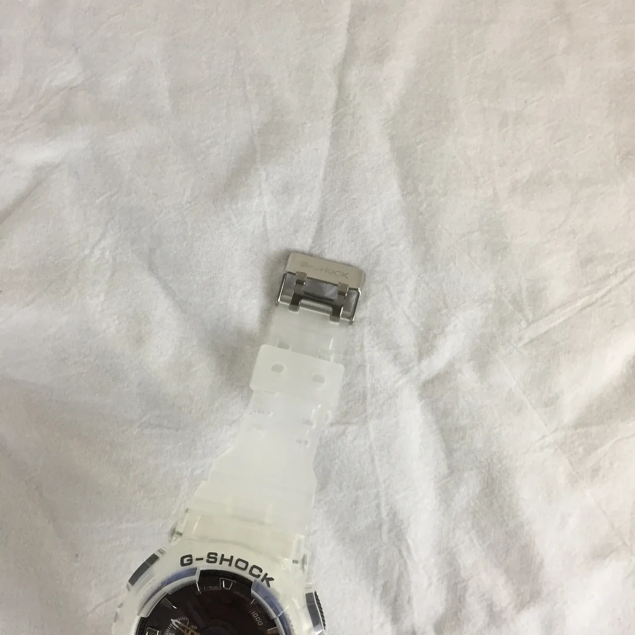 Casio G-Shock 透明树脂黑色表盘运动手表 4