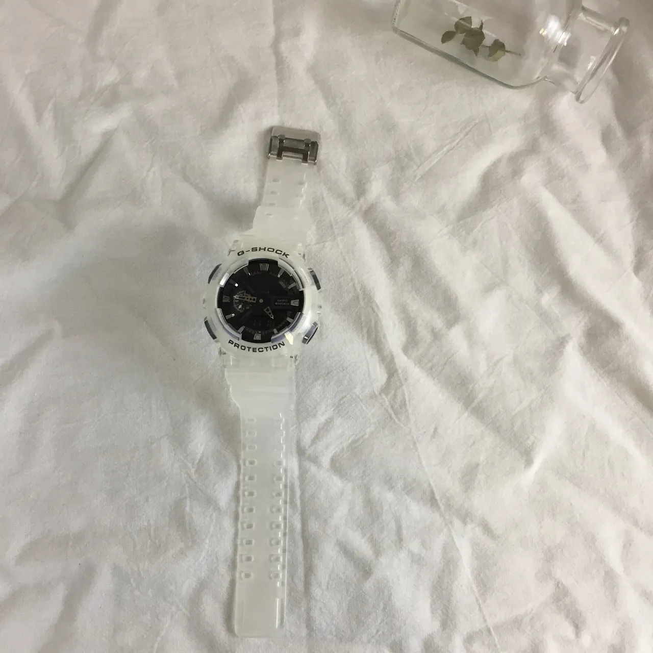 Casio G-Shock 透明树脂黑色表盘运动手表 8