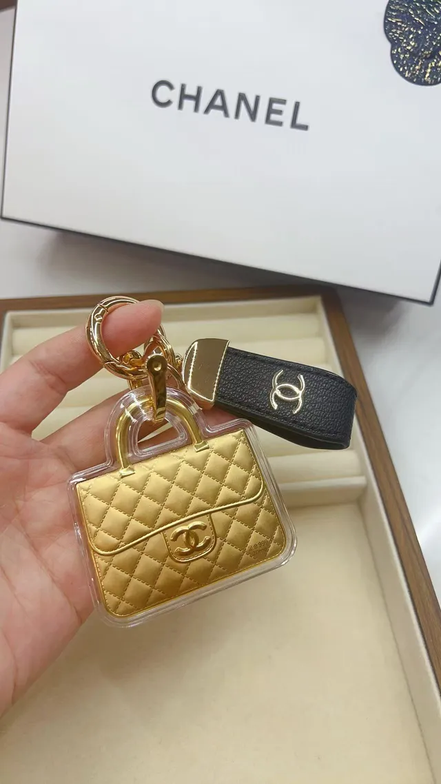 Chanel Classic Flap Gold Pink क्विल्टेड हैंडबैग 2