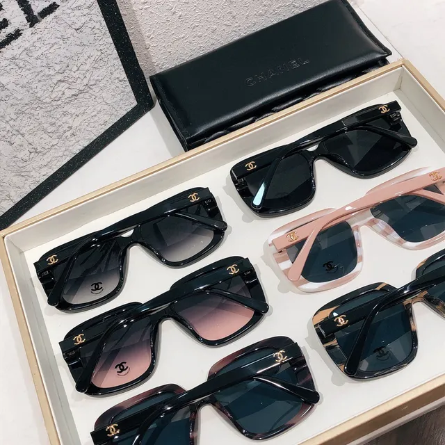 Chanel oversized square gradient gafas de sol 4