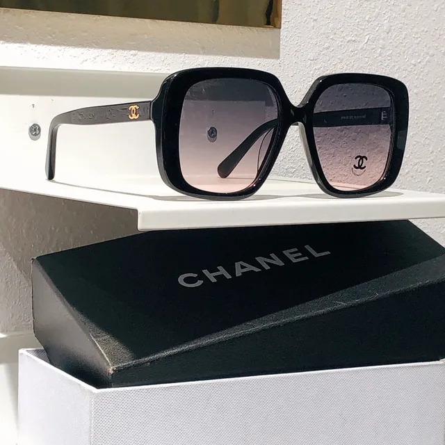 Chanel oversized square gradient gafas de sol 7