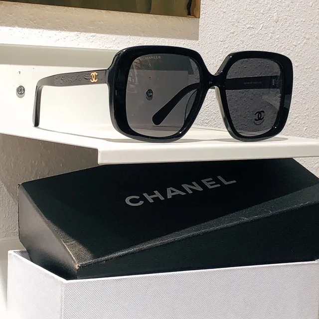Chanel oversized square gradient gafas de sol 8