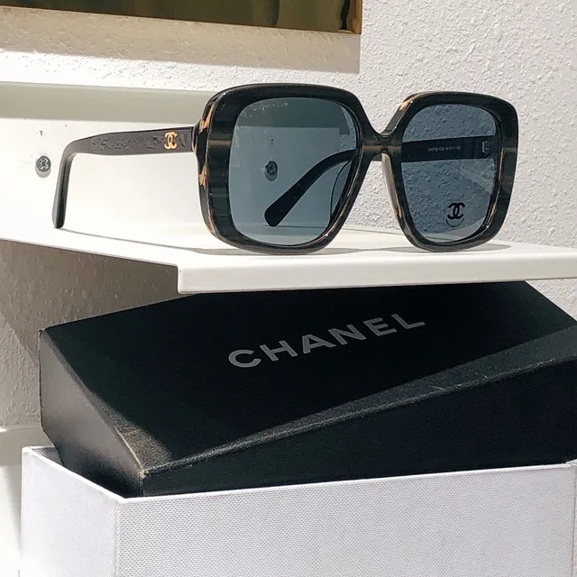 Chanel oversized square gradient gafas de sol 9