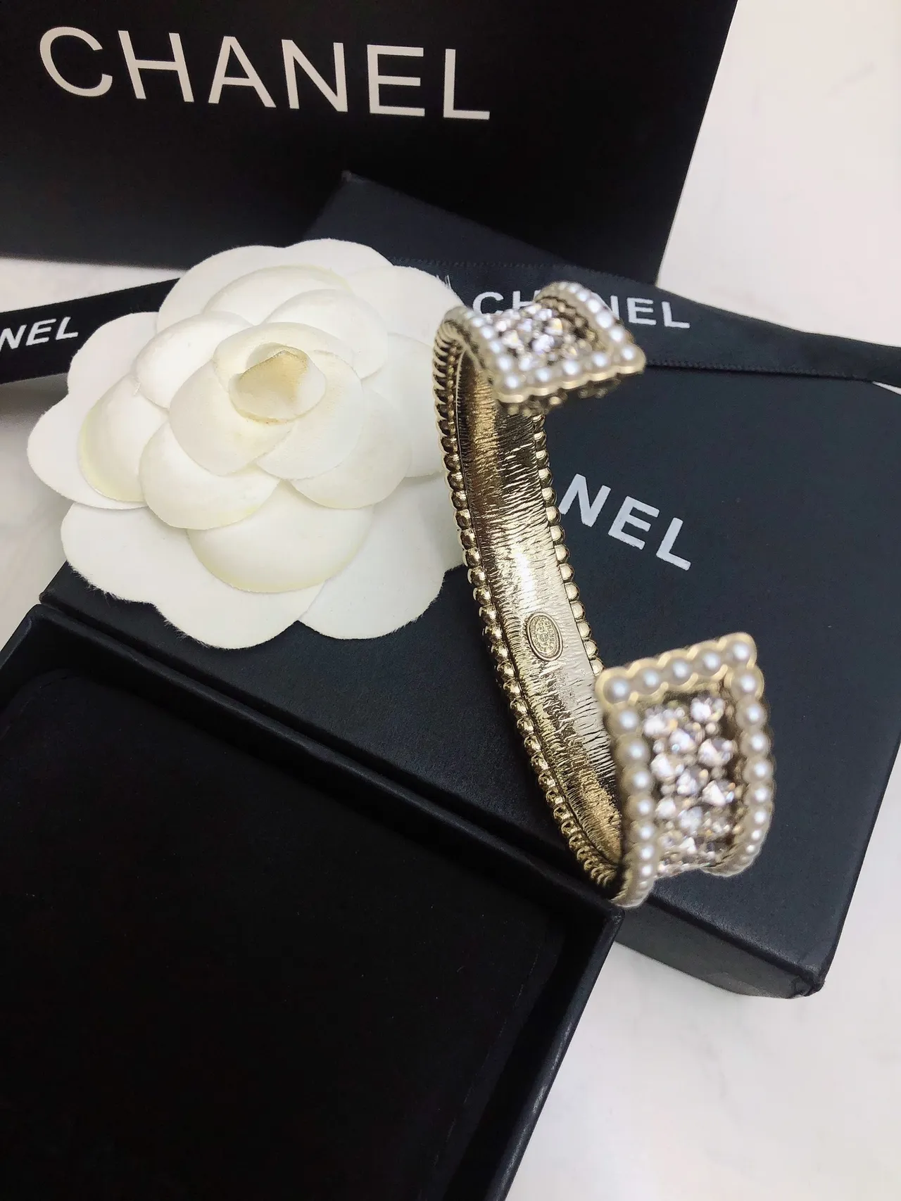 Chanel Perle et Cristal Bracelet de Poignet 7