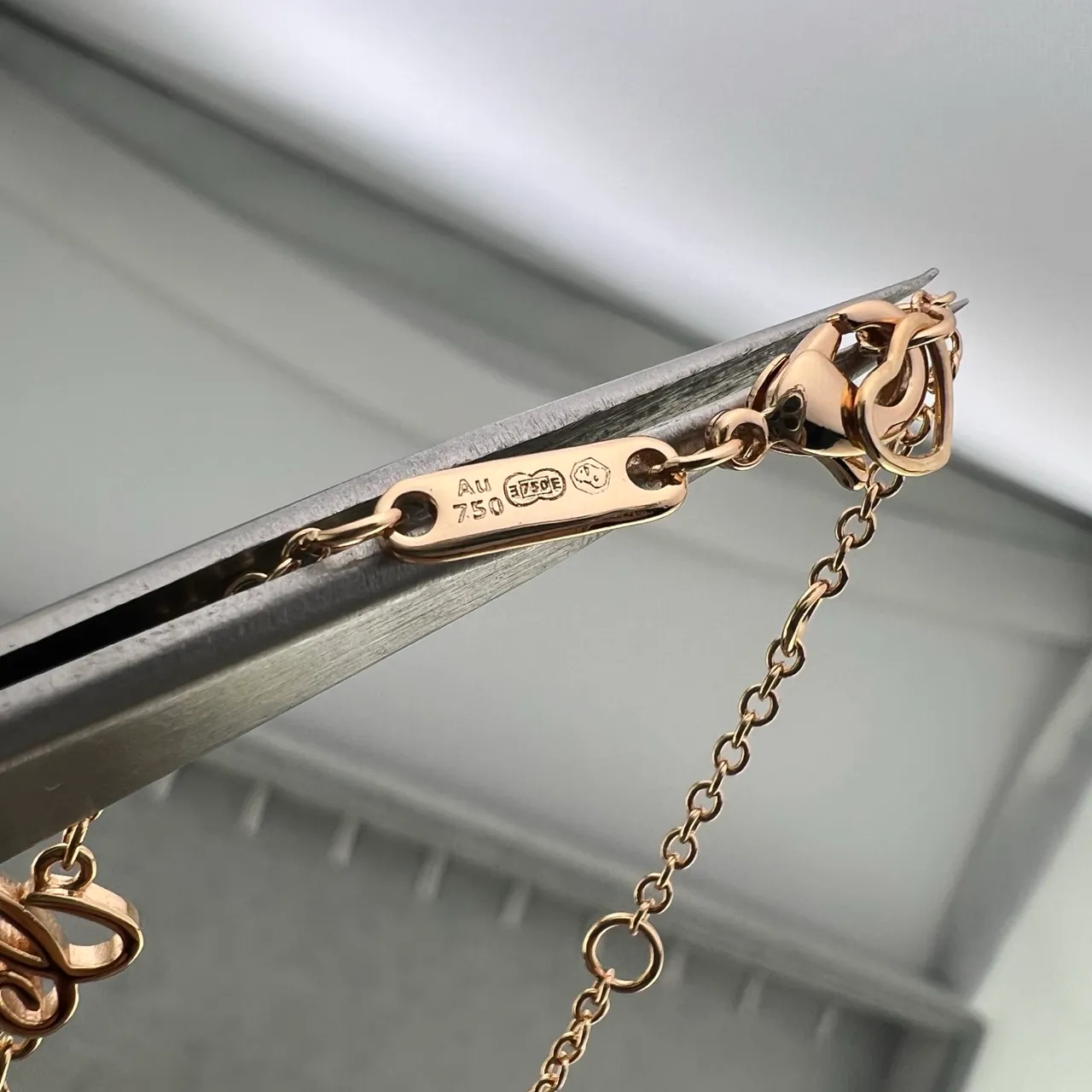 Chopard Happy Bear Pingente de ouro e prata com detalhes engastados em gemas 2