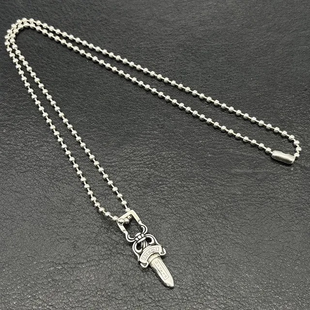 Chrome Hearts 匕首吊坠银项链 5