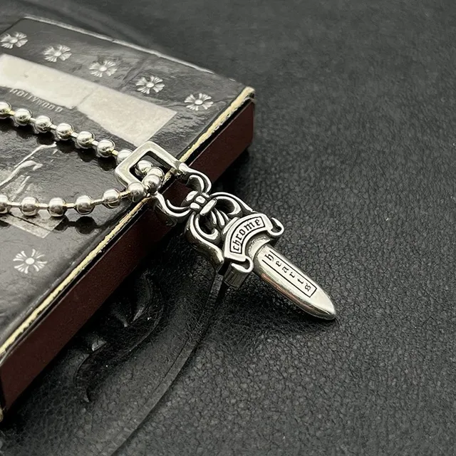 Chrome Hearts 匕首吊坠银项链 6