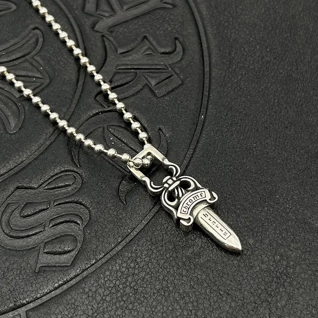 Chrome Hearts 匕首吊坠银项链 8
