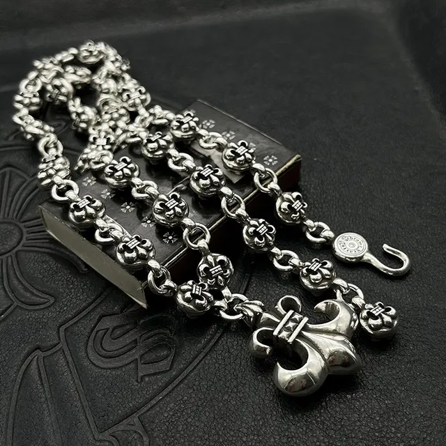 Collier avec pendentif Fleur de Lis Chrome Hearts 3