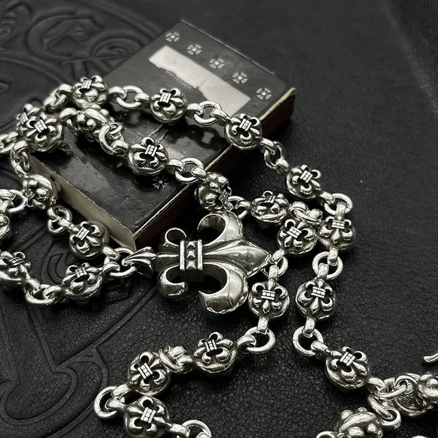Collier avec pendentif Fleur de Lis Chrome Hearts 5