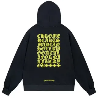 Chrome Hearts Gothic Typography Black Hoodie by Chrome Hearts — hoodies supplier, wholesale supplier catalogue