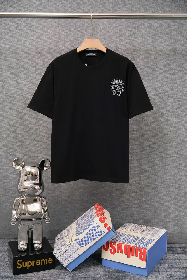 Chrome Hearts Miami印花宽松黑色T恤 2
