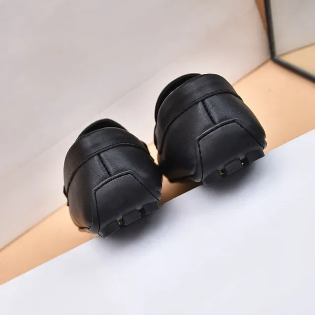 Mocasín Penny Coach Negro Marrón Signature C Monogram Lona 2