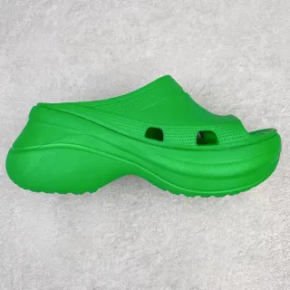 Crocs Echo Clog أخضر منصة رغوة مصبوبة زوكو