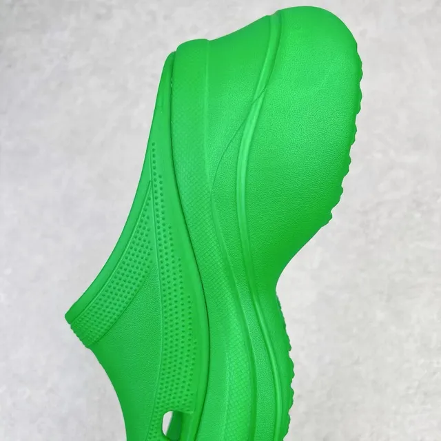 Crocs Echo Clog সবুজ প্ল্যাটফর্ম মোল্ডেড ফোম ক্লগ 4