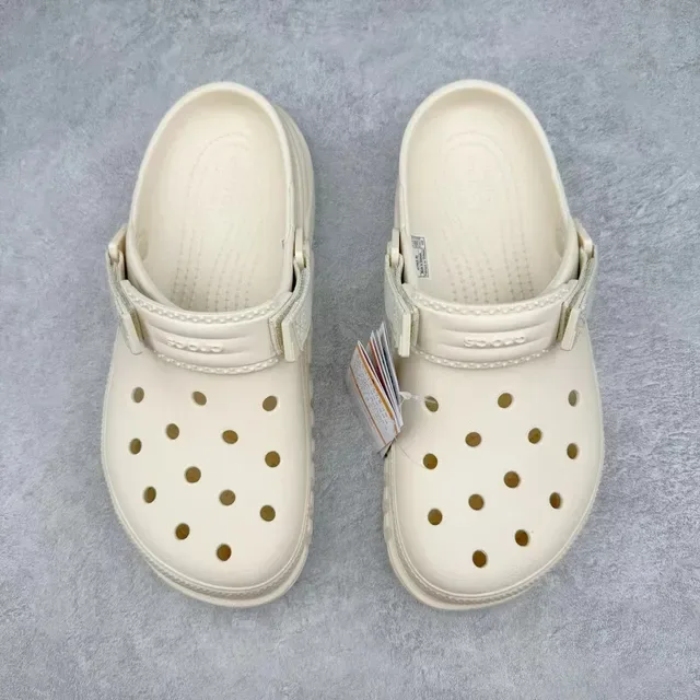 Crocs Echo Clog Off-White Mousse Moldée 9